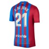 Maglia ufficiale Barcellona Frenkie De Jong 21 Casa 2021-22 per Uomo